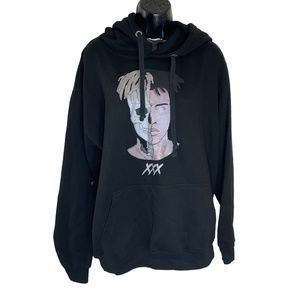 Xxxtentacion Rapper Black Hoodie Size XL